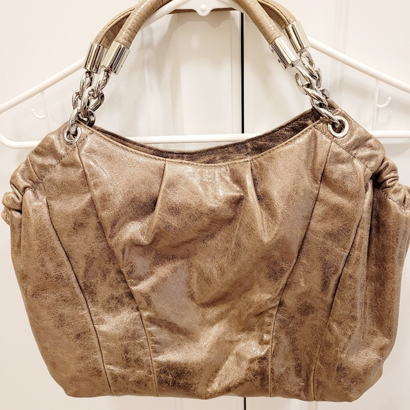 Metallic Michael Kors Hobo Purse - Picture 2 of 2